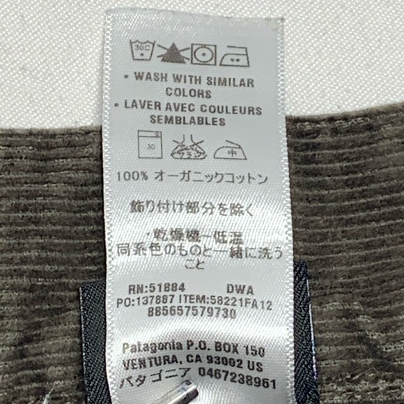 🛑SOLD🛑Mens Patagonia Brown Corduroy Pants - Picture 7 of 7